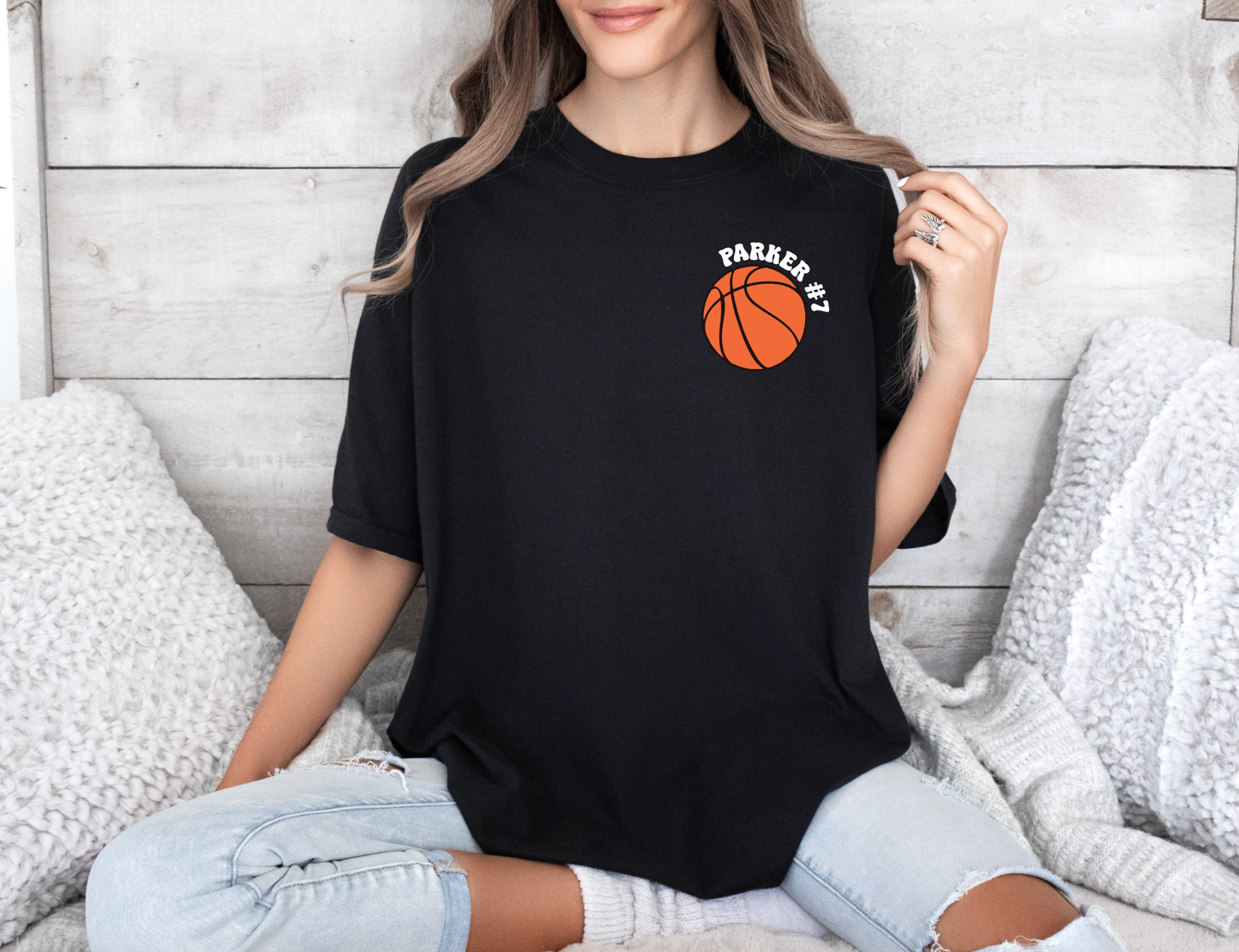 In My Basketball Mom Era Custom T-Shirt - Adult