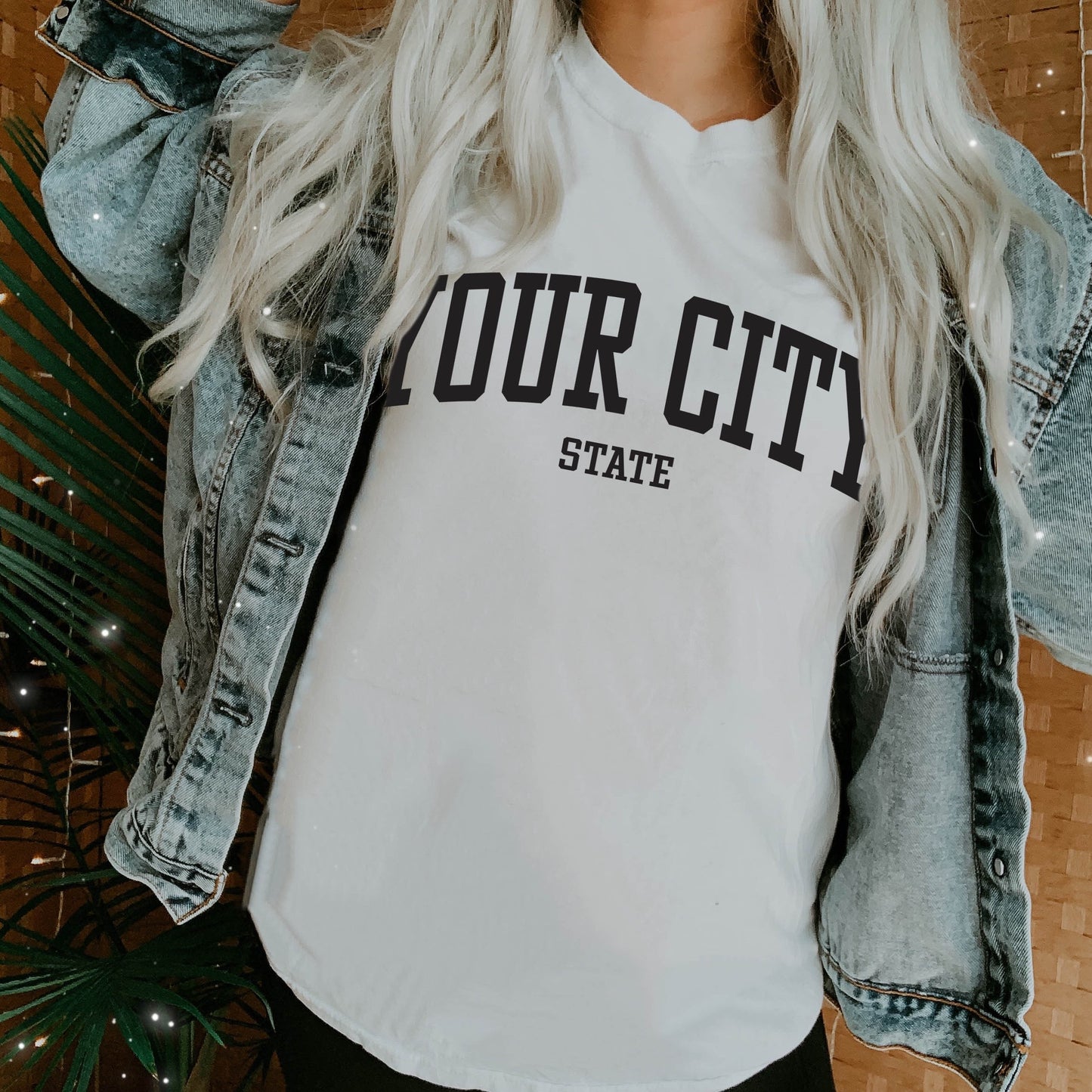 Custom Vintage City/State Adult Short Sleeve T-shirt